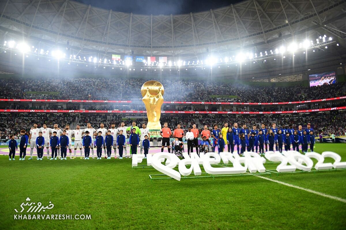دیدار ایران و آمریکا در جام جهانی ۲۰۲۲ قطر