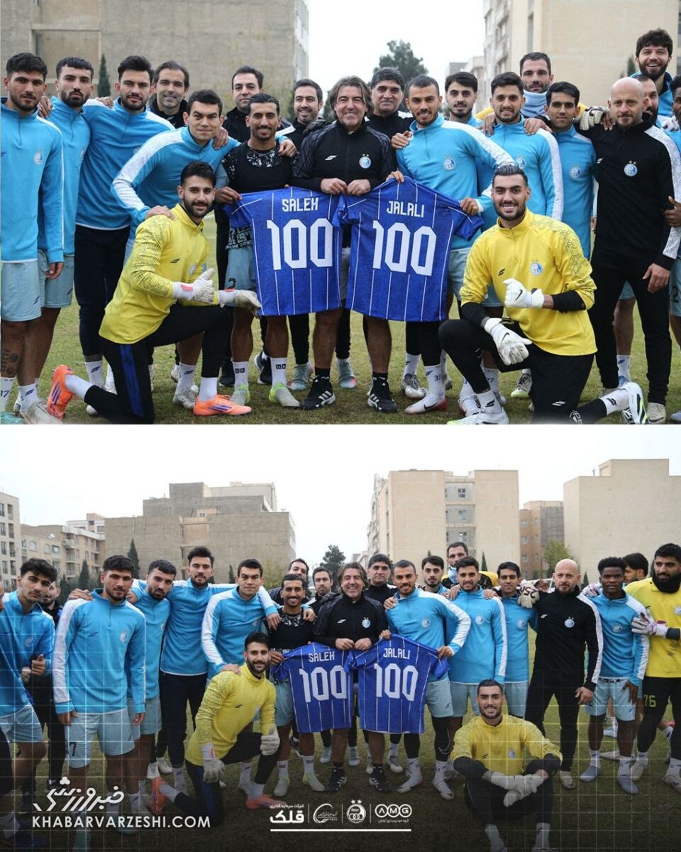 ستاره‌های استقلال همزمان رکورد زدند/ ابوالفضل جلالی و صالح حردانی تقدیر شدند +عکس