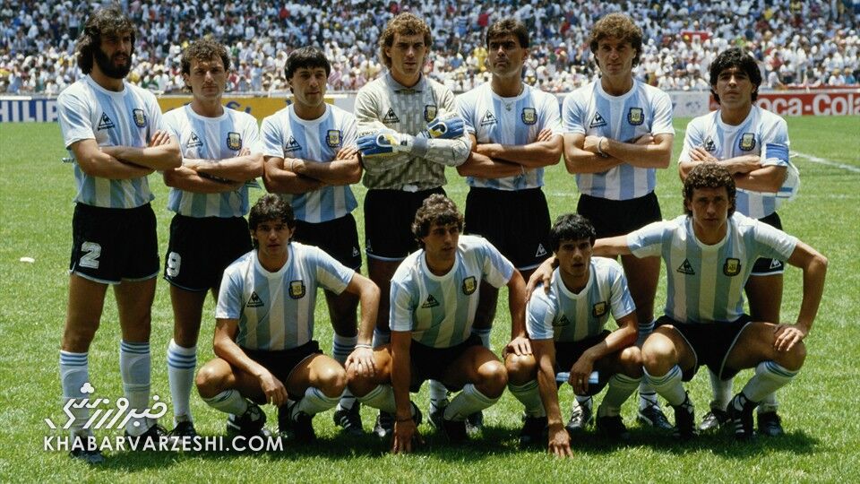 ویدیو| قهرمان جهان ۱۹۸۶ در گذر زمان/ اساطیر آرژانتین چه شکلی بودند!