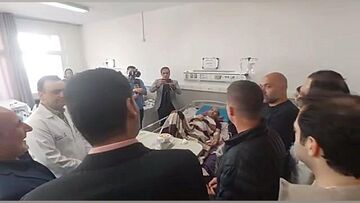 ویدیو| ملاقات اوسمار و مدیرعامل پرسپولیس از بیماران سرطانی