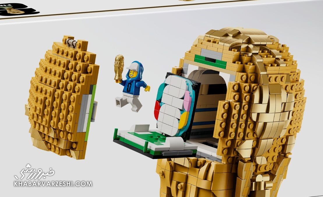 داخل اسباب بازی لگو برای جام جهانی