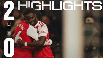ویدیو| خلاصه بازی آرسنال ۲ - برنتفورد ۰/ یک گل ابتدا و یک گل انتهای بازی