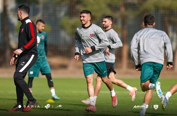 آخرین تمرین تاکتیکی پرسپولیسی‌ها پیش از دربی + عکس