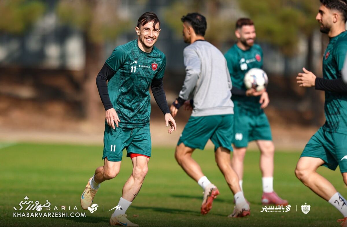 تمرین پرسپولیس 