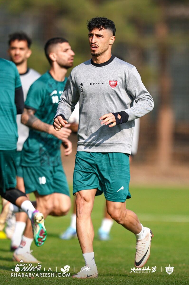 تمرین پرسپولیس 