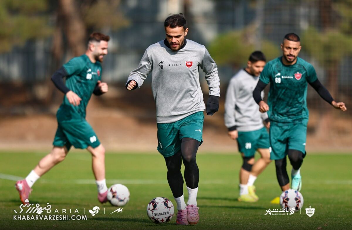 تمرین پرسپولیس