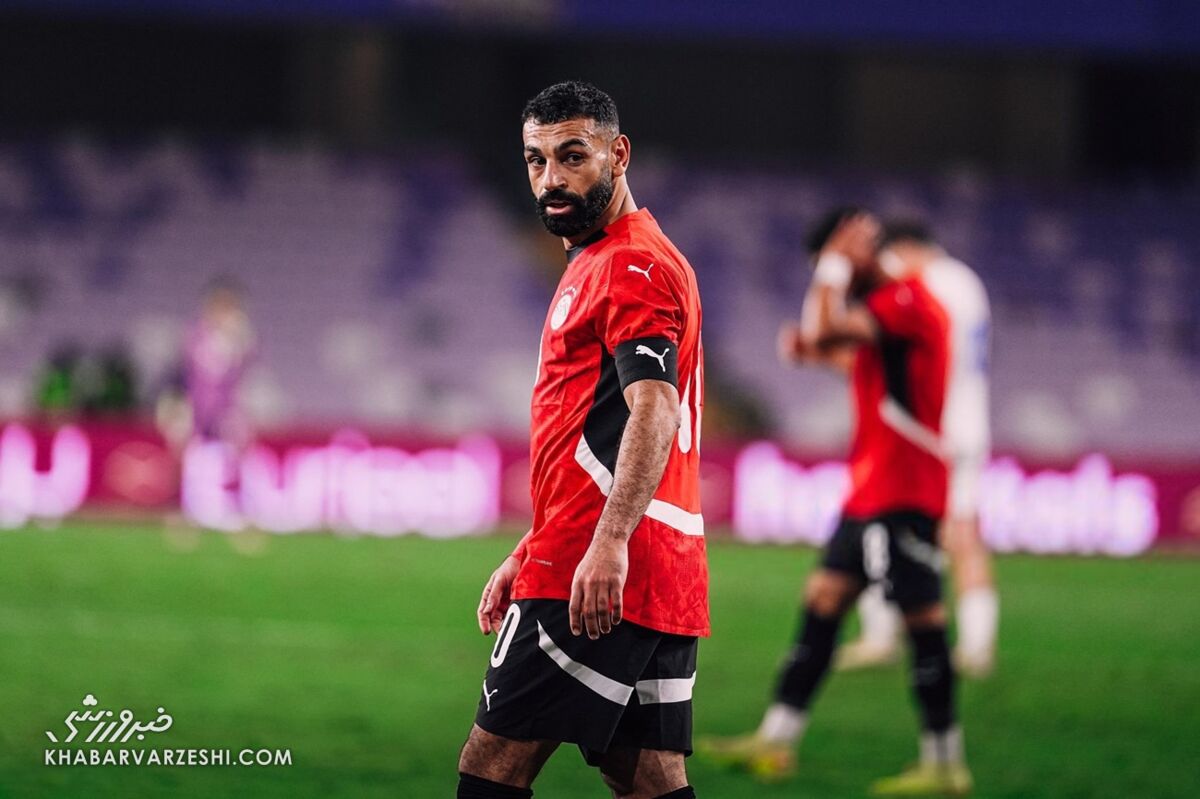 محمد صلاح در تیم ملی مصر