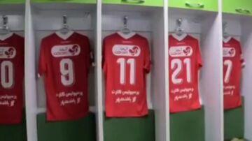 ویدیوی رختکن پرسپولیس در آستانه دربی