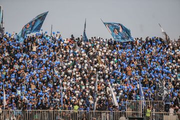 کری سنگین استقلالی‌ها روی سکوها؛ اشک پرسپولیس درآمد +عکس