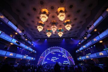 دونالد ترامپ به مراسم قرعه‌کشی جام‌جهانی ۲۰۲۶ رسید +عکس