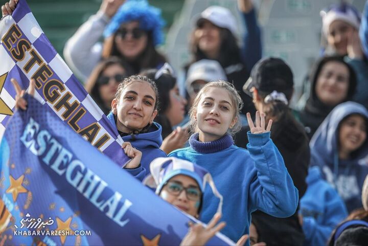 هواداران استقلال؛ پرسپولیس - استقلال