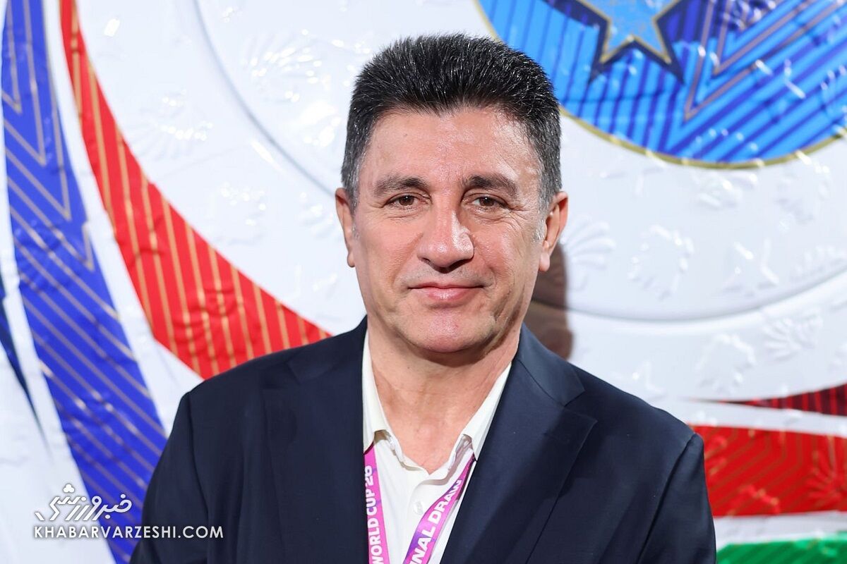 اولین تصویر از قلعه‌نویی در قرعه‌کشی جام‌جهانی ۲۰۲۶ +عکس