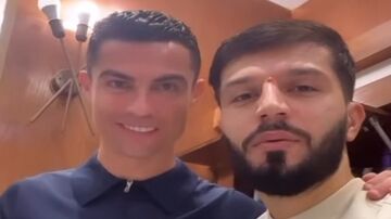 ویدیو| استوری ماشاریپوف کنار رونالدو!