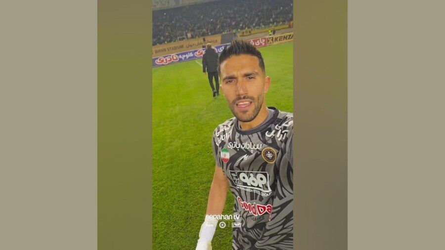 کنایه حسین حسینی به استقلالیها/ ویدیوی سلفی شادی با هواداران سپاهان!