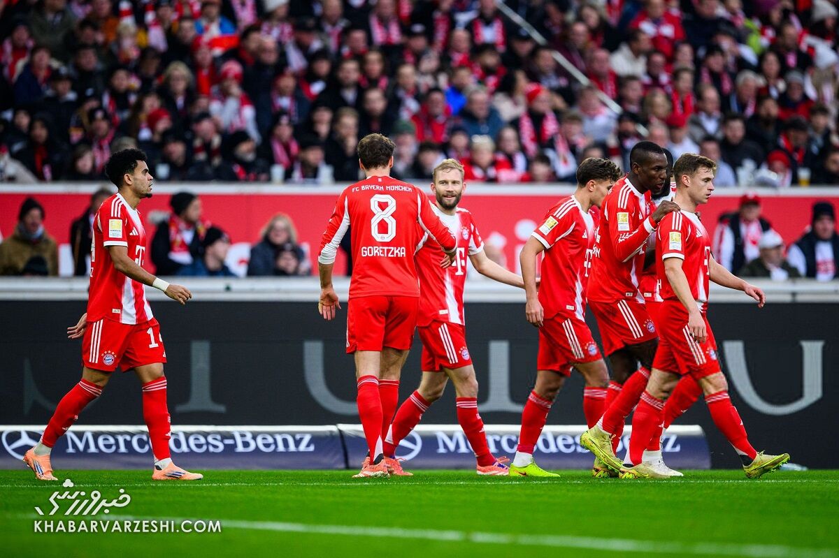 اشتوتگارت ۰ - بایرن مونیخ ۵/ زلزله تمام نشدنی صدرنشین با جادوی هری!