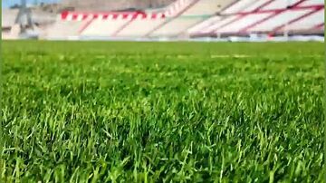 ویدیو| تراکتوری‌ها امیدوار باشند/ آخرین وضعیت چمن یادگار