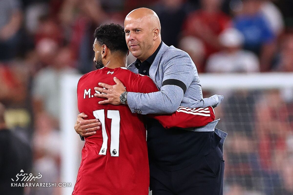 آرنه اشلوت و محمد صلاح