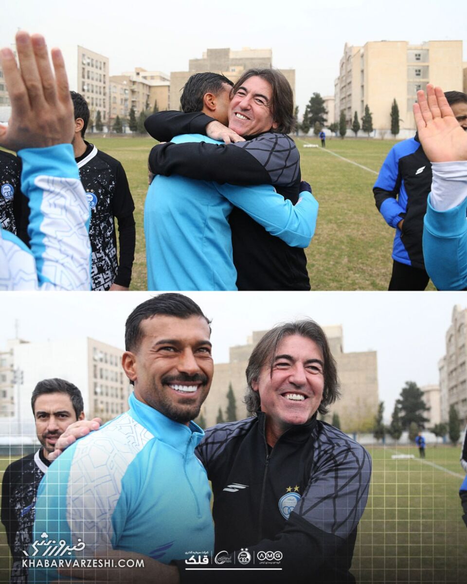 تصویر معنادار رامین رضاییان و ساپینتو بعد از حاشیه بزرگ! +عکس