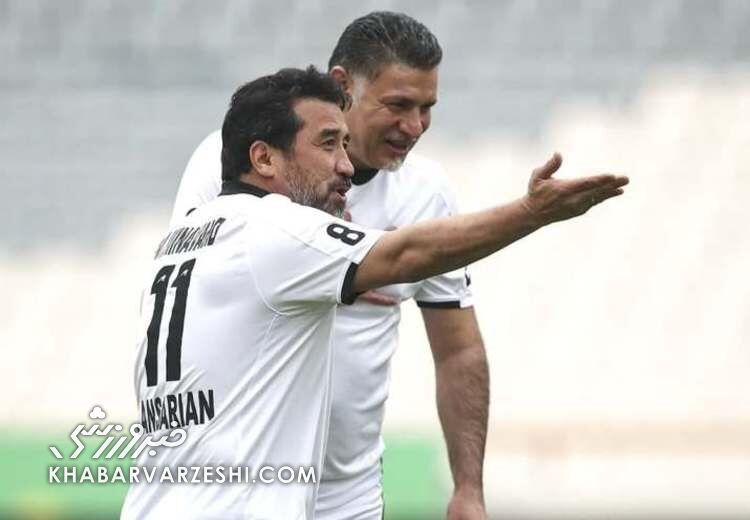 ویدیو| علی دایی برنده دوئل شخصیت با خداداد عزیزی