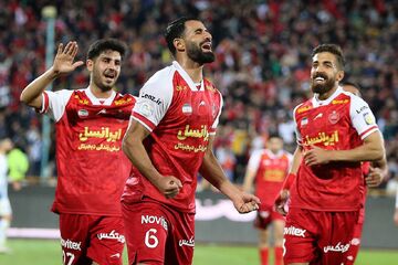 دبل بیادماندنی کنعانی‌زادگان مقابل پیکان