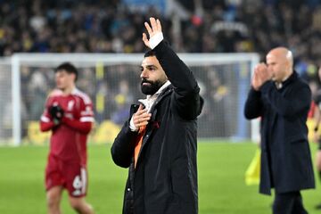 پست خاص محمد صلاح بعد از جنگ؛ ارتش یک‌نفره لیورپول! +عکس