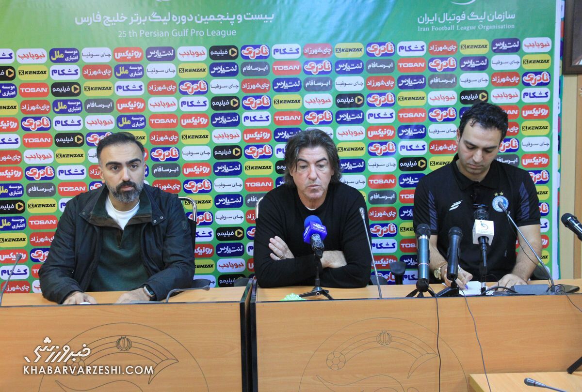 ویدیو| ساپینتو: حریف ما نه گل می‌زند نه گل می‌خورد!