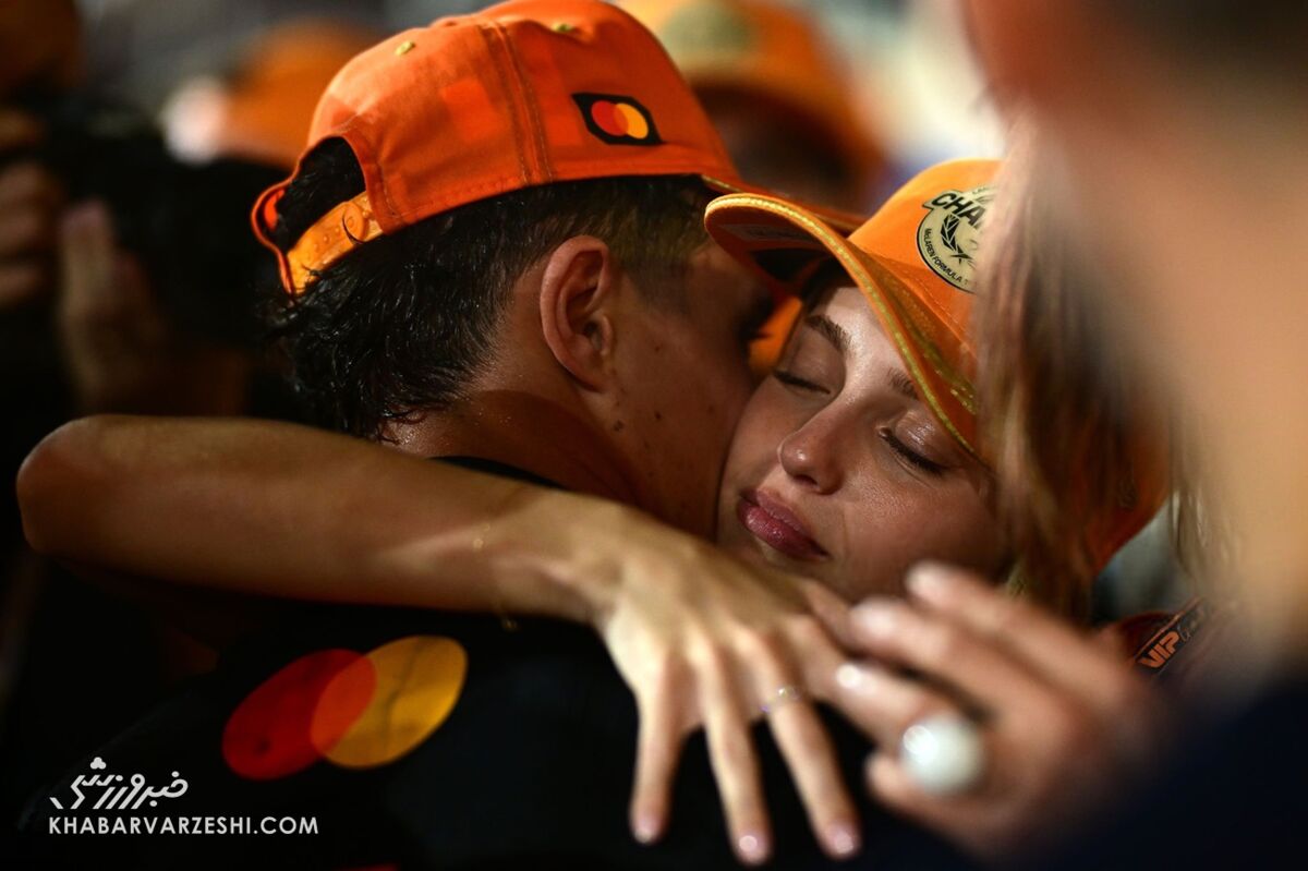 لاندو نوریس و نامزدش ماگی کورسیرو