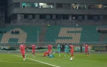 اعتراض ویدیویی پیکان: داور این را پنالتی به ضرر پرسپولیس ندید!