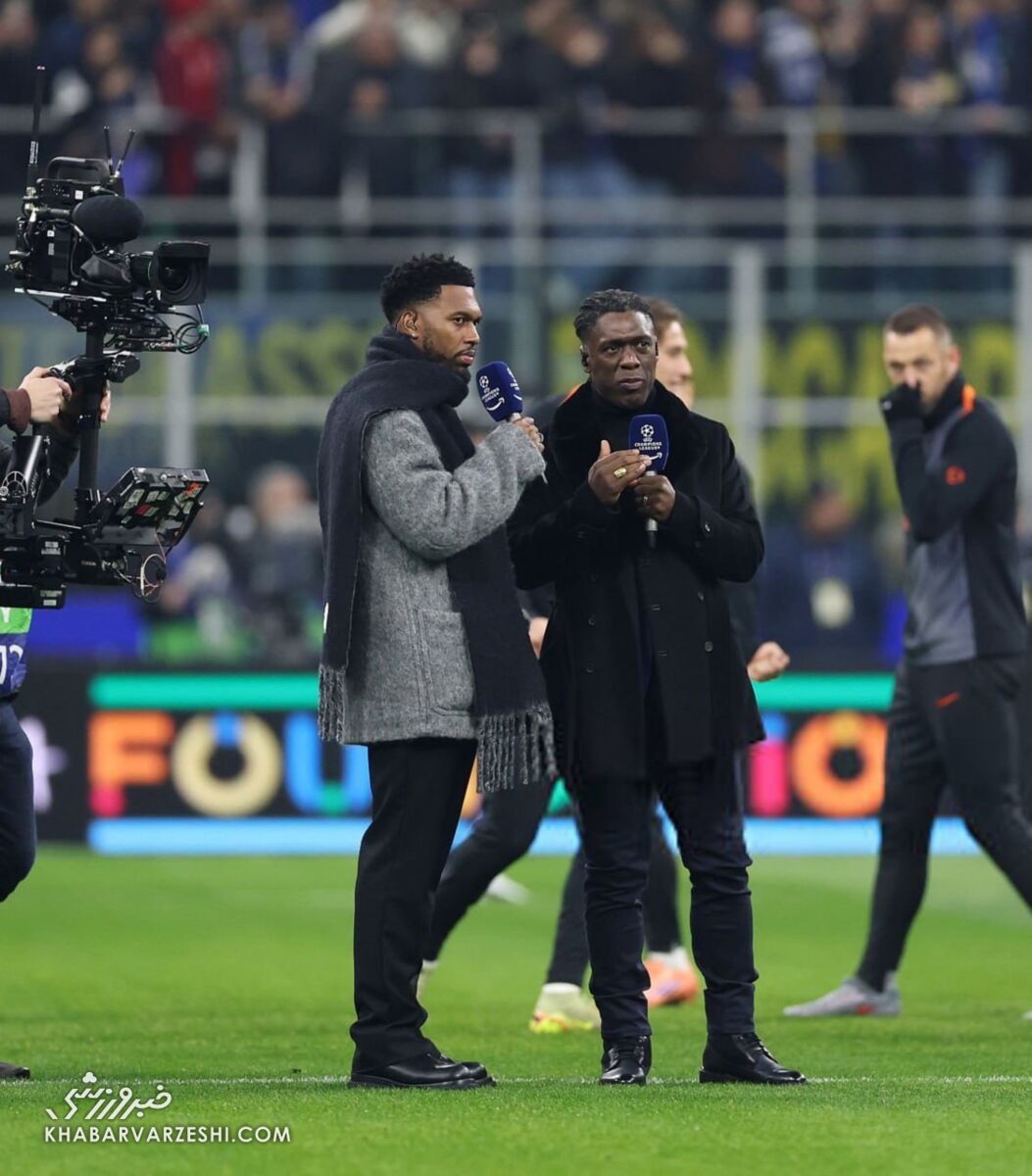 یک استقلالی مشهور وسط لیگ قهرمانان اروپا/ ایرانیها روی تماشاگر ویژه اینتر - لیورپول زوم شدند! +عکس