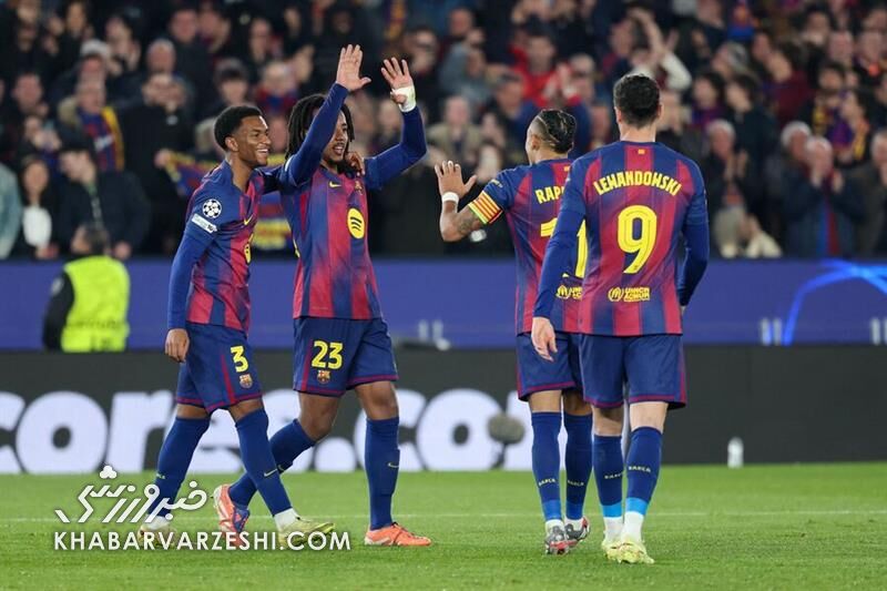 ویدیو| خلاصه بارسلونا ۲ - اینتراخت فرانکفورت ۱/ کامبک با بریس کونده در ۳ دقیقه!