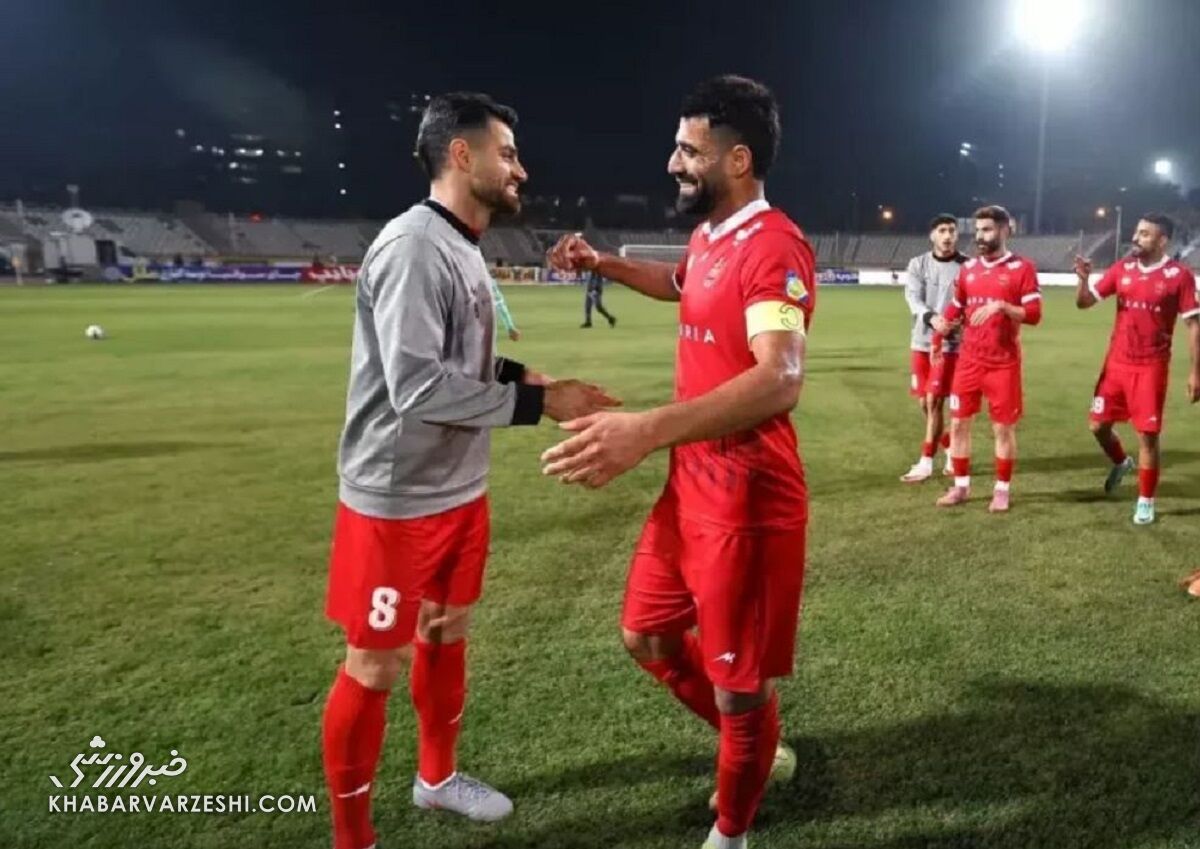 صحنهای خاص از جشن پرسپولیسیها؛ کنعانی و پورعلیگنجی خبرساز شدند +عکس