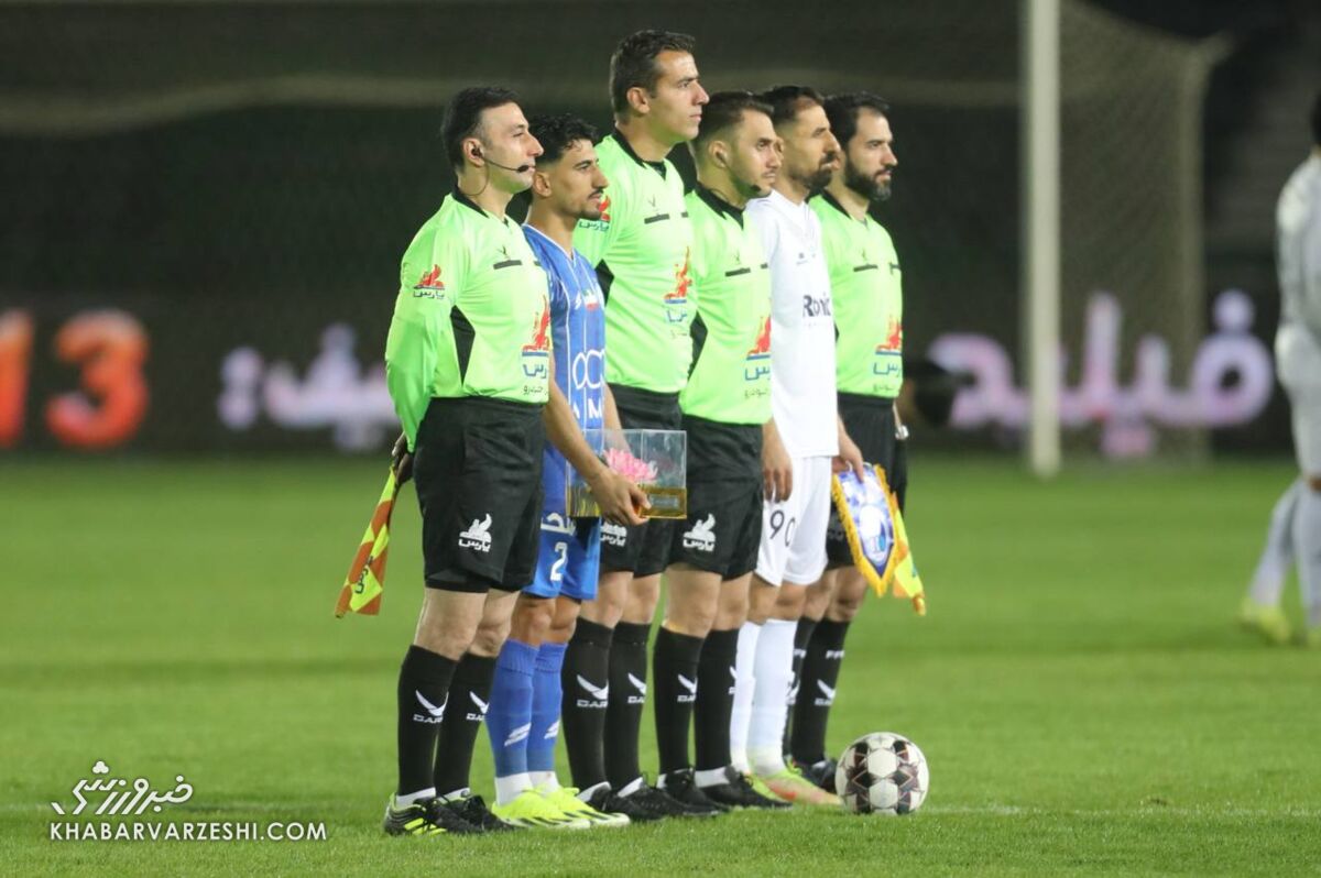 داوران دیدار استقلال و ملوان 