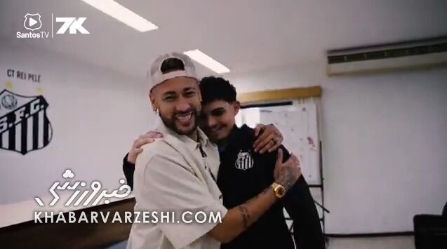 نیمار الهام‌بخش رقص معروفش را دید و اشک ریخت!/ بازگشت به آغوش ستاره برزیلی بعد از ۱۳ سال! +عکس