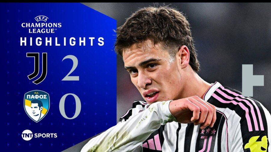 ویدیو| خلاصه بازی یوونتوس ۲ – پافوس ۰/ پیروزی نه چندان آسان!
