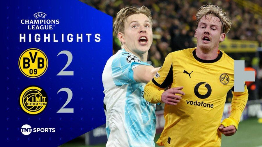 ویدیو| خلاصه بازی دورتموند ۲ – بوده ۲/ مشکل همیشگی بروسیا تکرار شد!