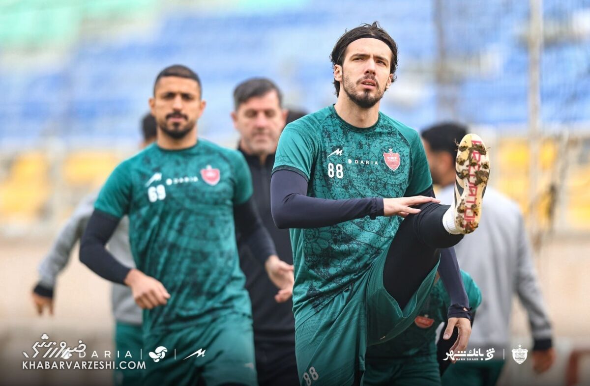 تمرین پرسپولیس 