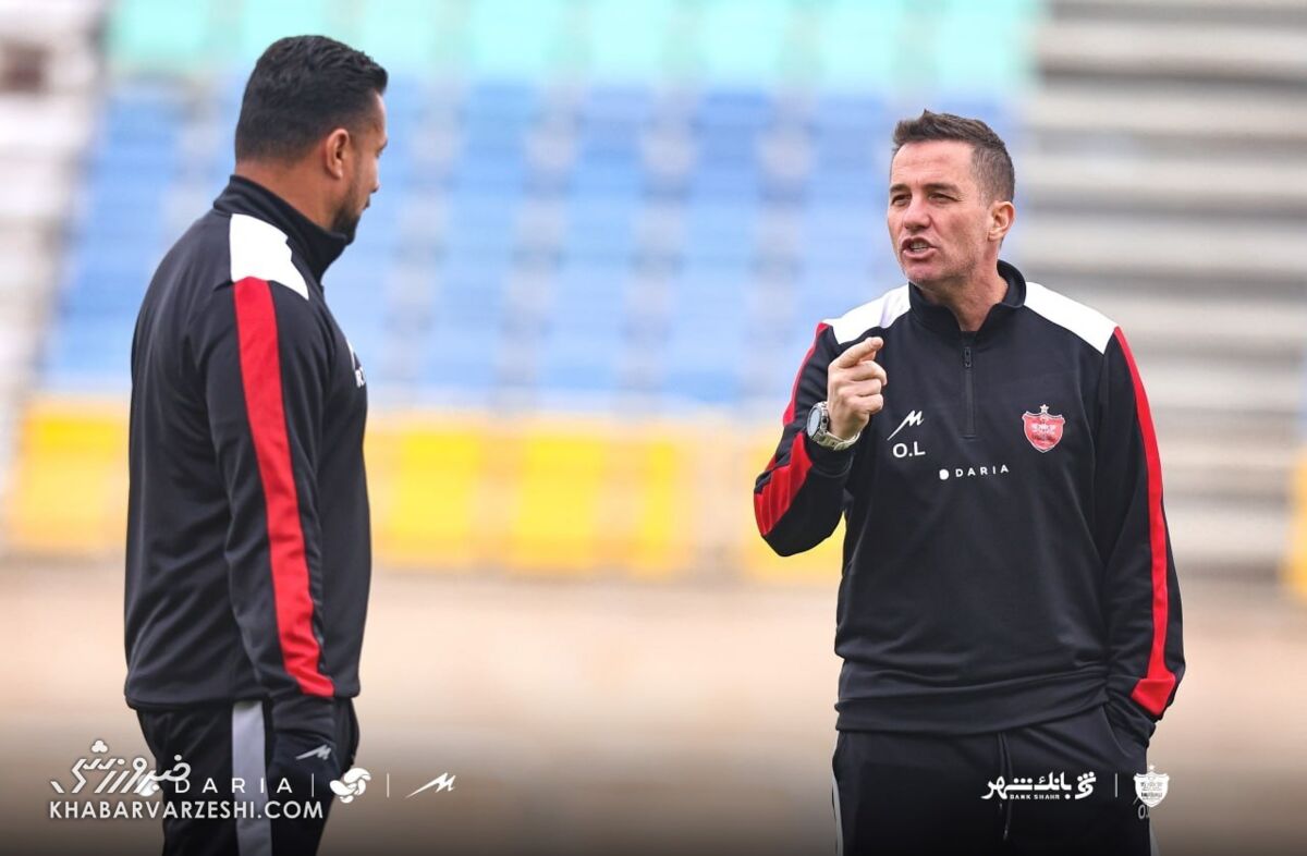 تمرین پرسپولیس 