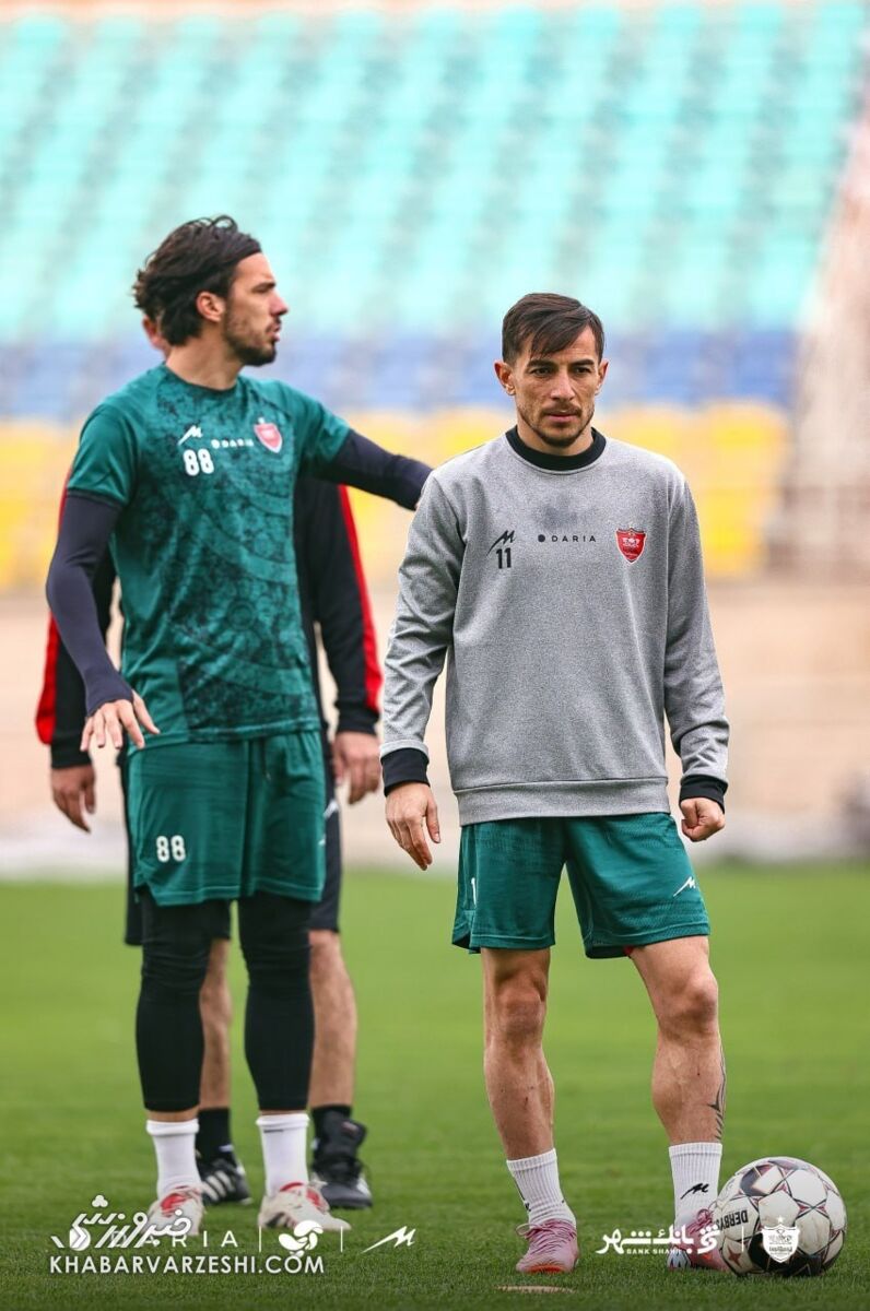 تمرین پرسپولیس 