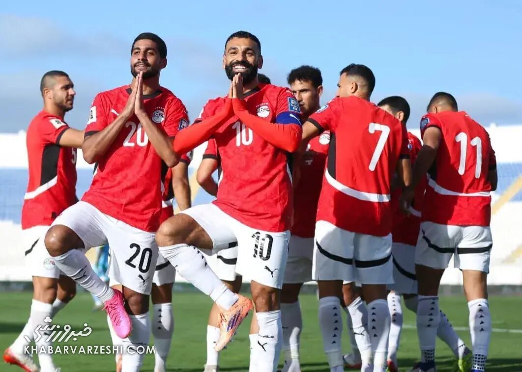 رونمایی از فهرست نهایی تیم ملی مصر در جام ملت‌های آفریقا