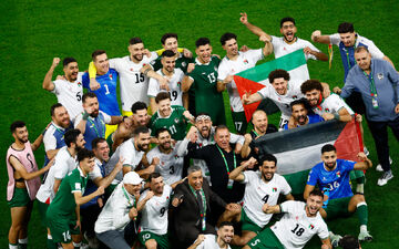 ویدیو| تبانی عجیب و واضح فلسطین و سوریه؛ جشن مشترک!