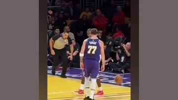 ویدیو| درگیری غول‌های NBA در دربی از زاویه تماشاگران این شکلی است!