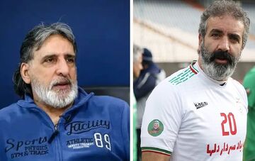 ویدیو| کاپیتان‌های سابق پرسپولیس و استقلال دست تو دست شدند