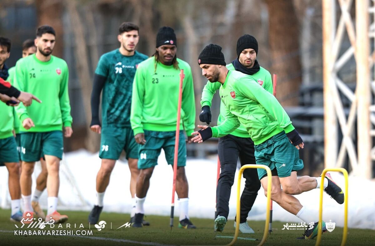 ویدیو| پرسپولیس برای آلومینیوم آماده شد