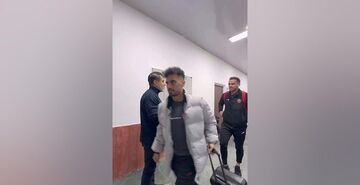 ویدیو| ورود پرسپولیسی‌ها به رختکن قلعه حسن خان