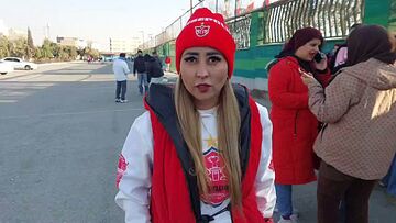 ویدیو| هوادار زن پرسپولیس: خانه ما را به ما برگردانید؛ ورزشگاه شهر قدس افتضاح است!