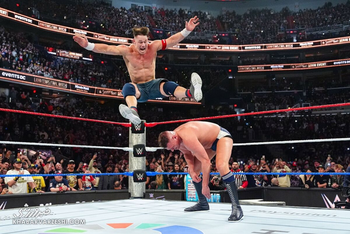 مبارزه جان سینا و گونتر