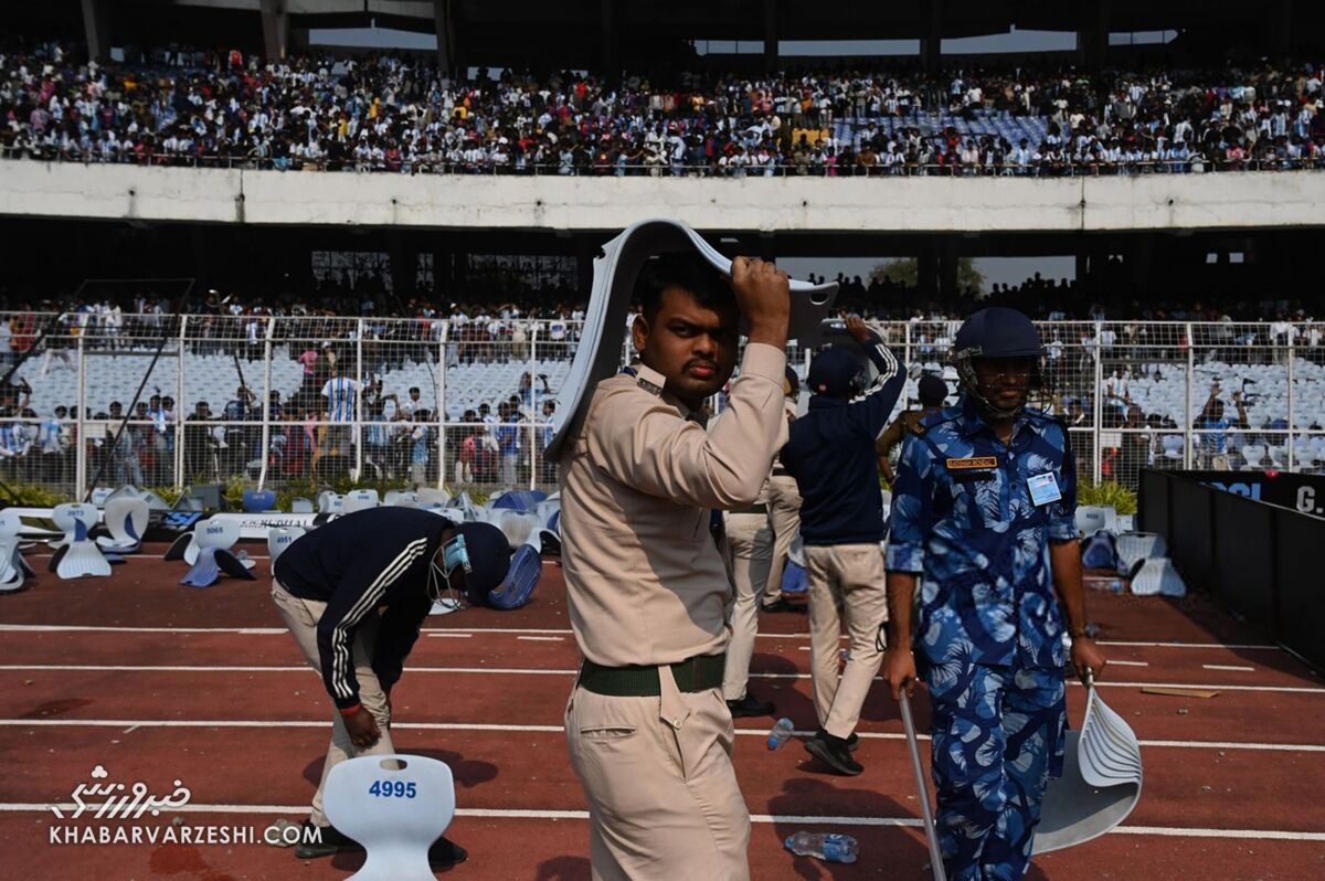 نارضایتی هواداران از ندیدن مسی