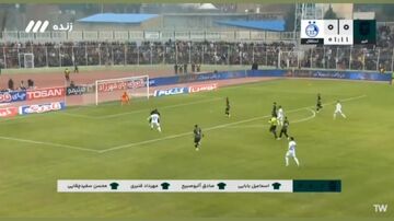 ویدیو| پنالتی پر قدرت آسانی به خیبر