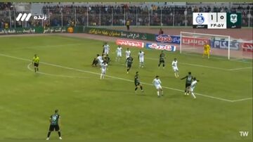 ویدیو| مردود شدن گل دوم خیبر به استقلال درست بود؟