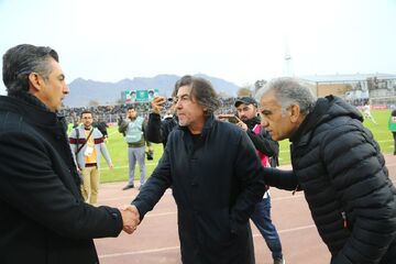 درگیری شدید ساپینتو و رحمتی پس از سوت پایان +عکس